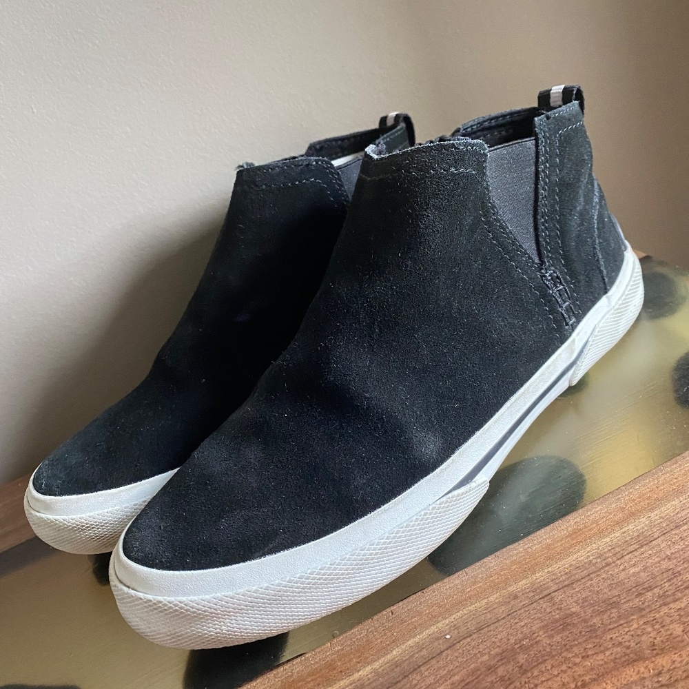 Sperry Top Sider women's black slip on bootie size 7.5 - Picture 3 of 12